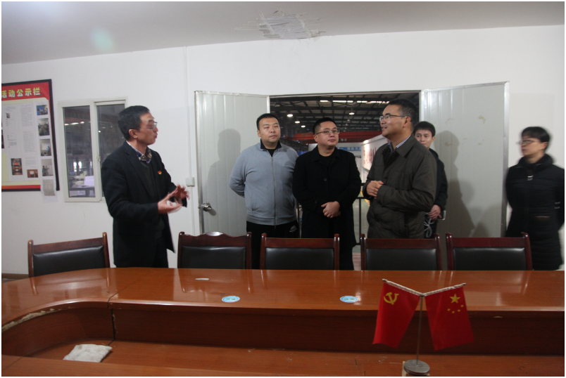 德陽市委組織部副部長李得立一行蒞臨仟坤集團調研指導